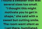 The Sweater That Backfired